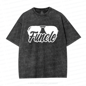 Image of Funcle Uncle Washed T-Shirts