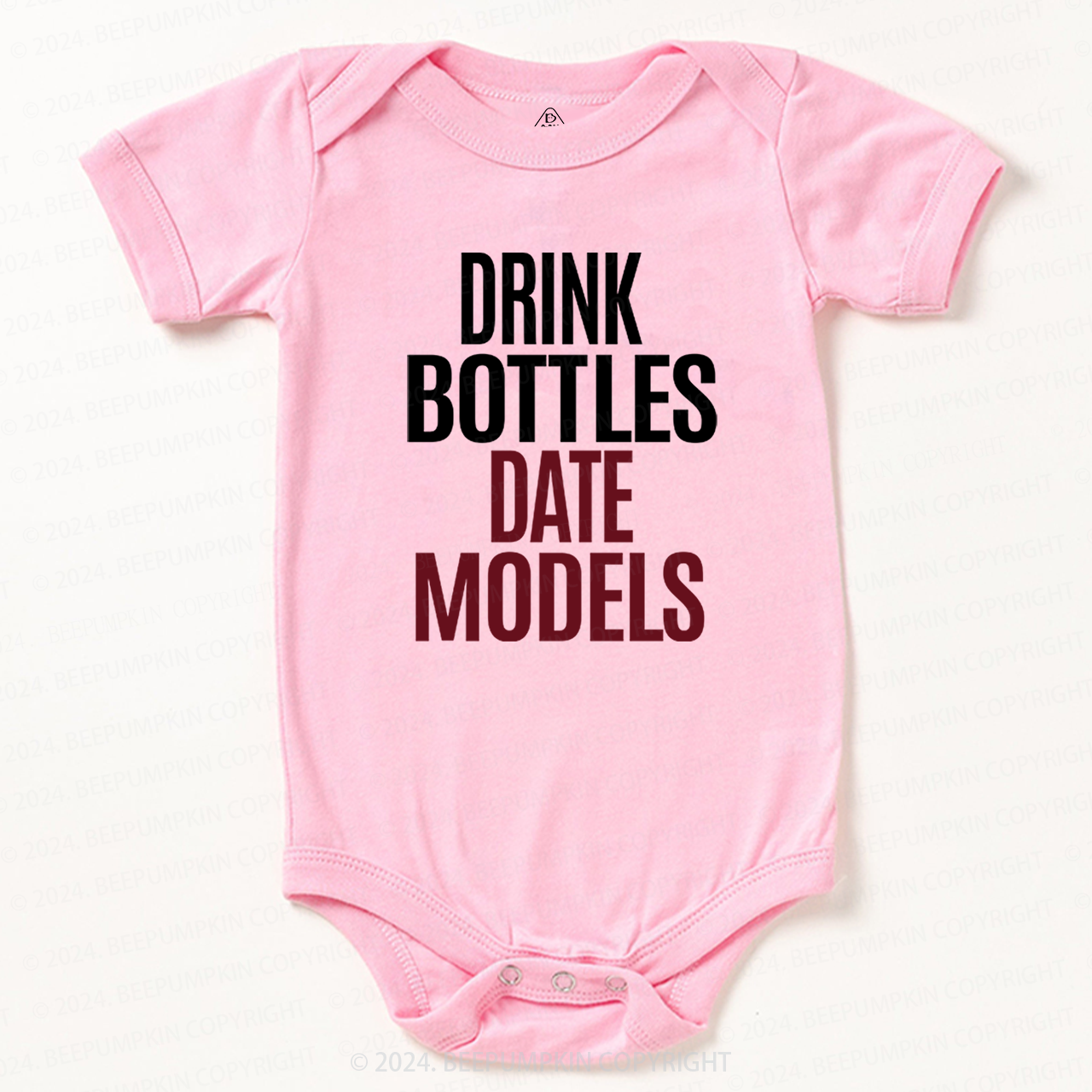 Drink Bottles Date Models Bodysuit For Baby 7