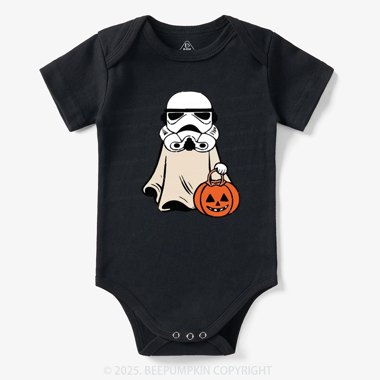 Pumpkin Messenger Halloween Bodysuit Beepumpkin