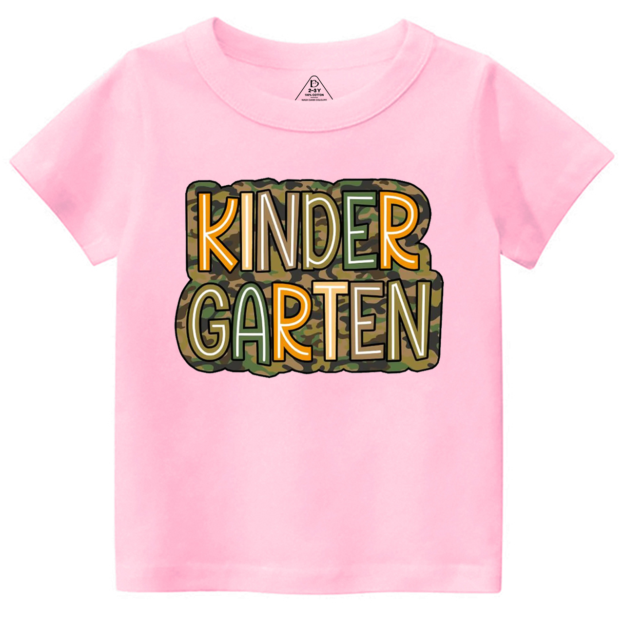 Personalized Camouflage Grade Toddler&Kid's Tees Beepumpkin 