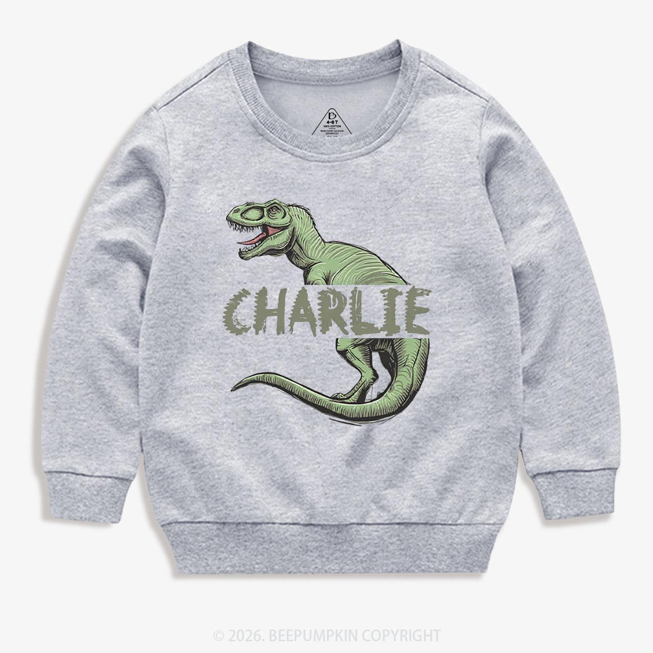 Personalized Roar And Explore Toddler&Kid's Sweatshirt