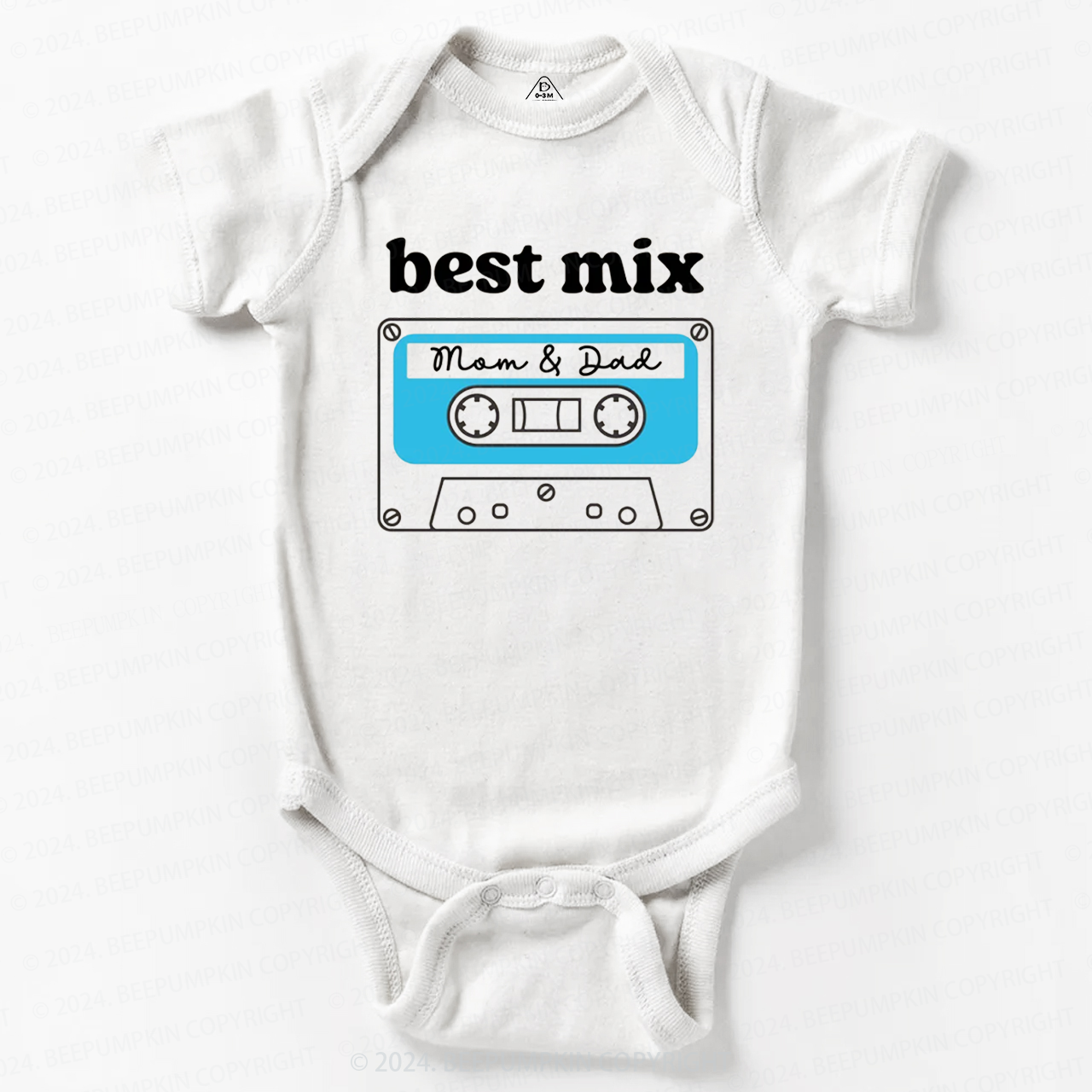 Best Mix Mom And Dad Baby Bodysuit 8