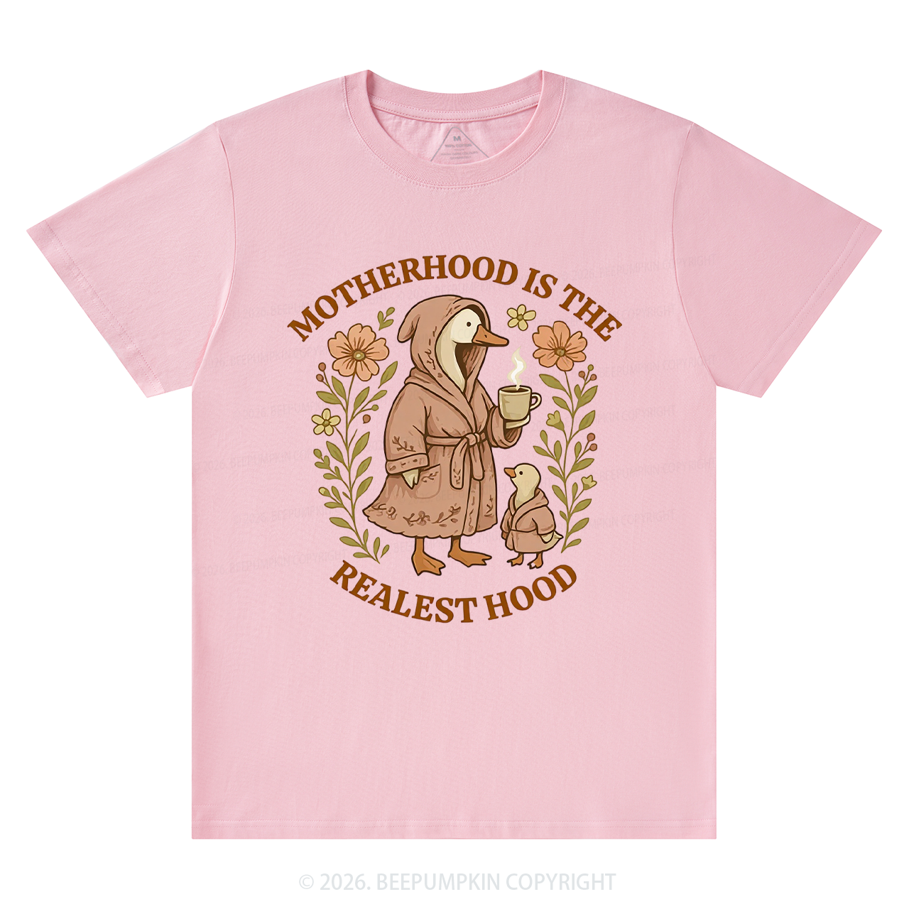 Motherhood Is The Realest Hood Silly Goose Shirts