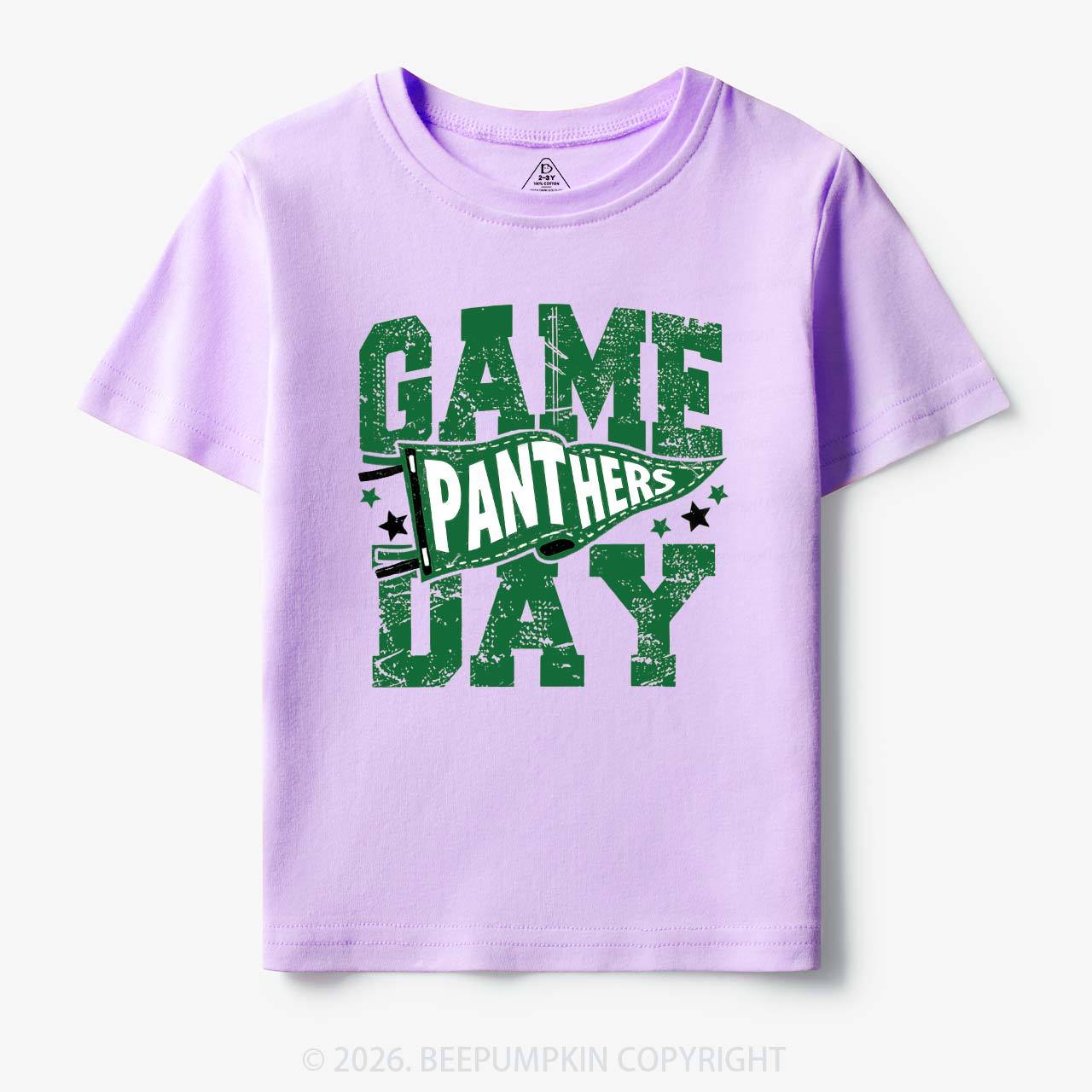 Personalized School Mascot Game Day Retro Toddler&Kid's Tees