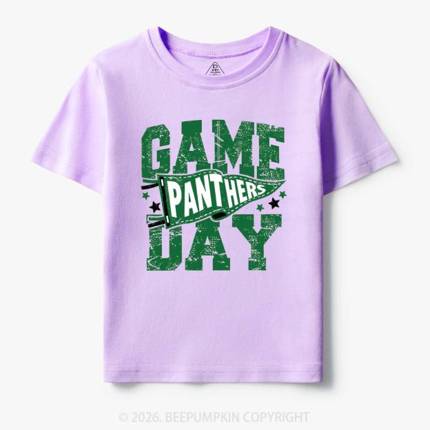 Personalized School Mascot Game Day Retro Toddler&Kid's Tees