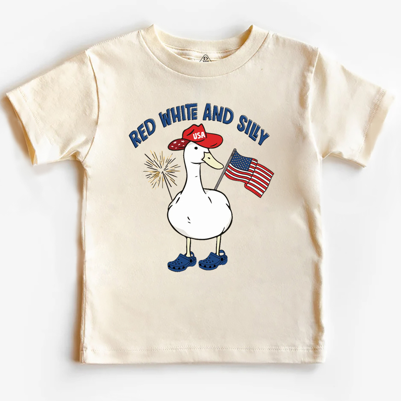 Red White And Silly Goose Toddler&Kid's Tees Beepumpkin 
