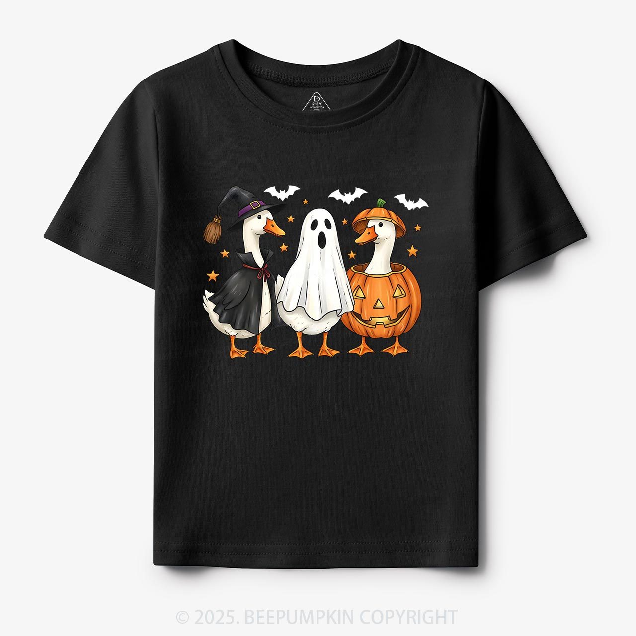 Goose Halloween Fall Toddler&Kid's Tees Beepumpkin