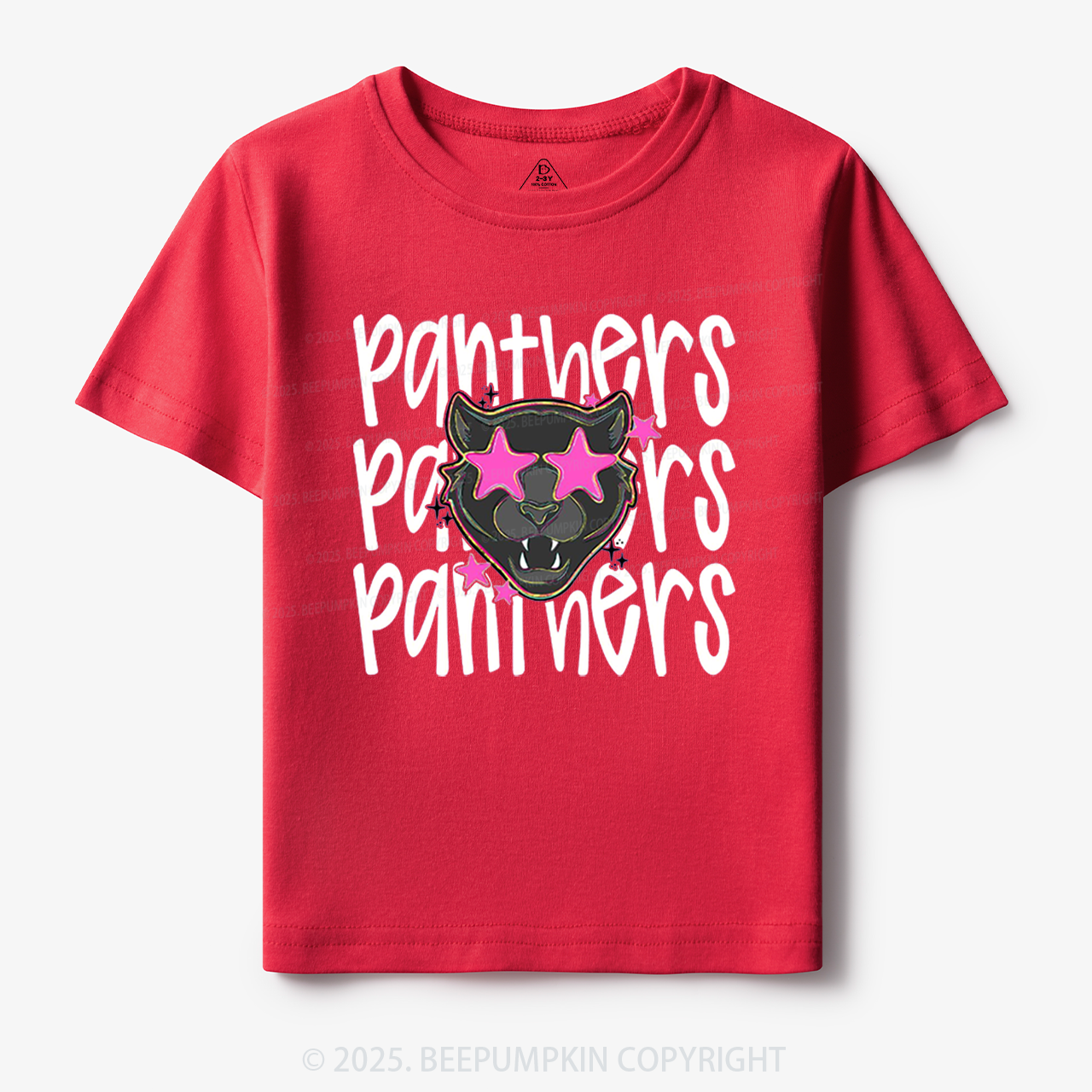 School Mascot Panthers Toddler&Kid's Tees Beepumpkin