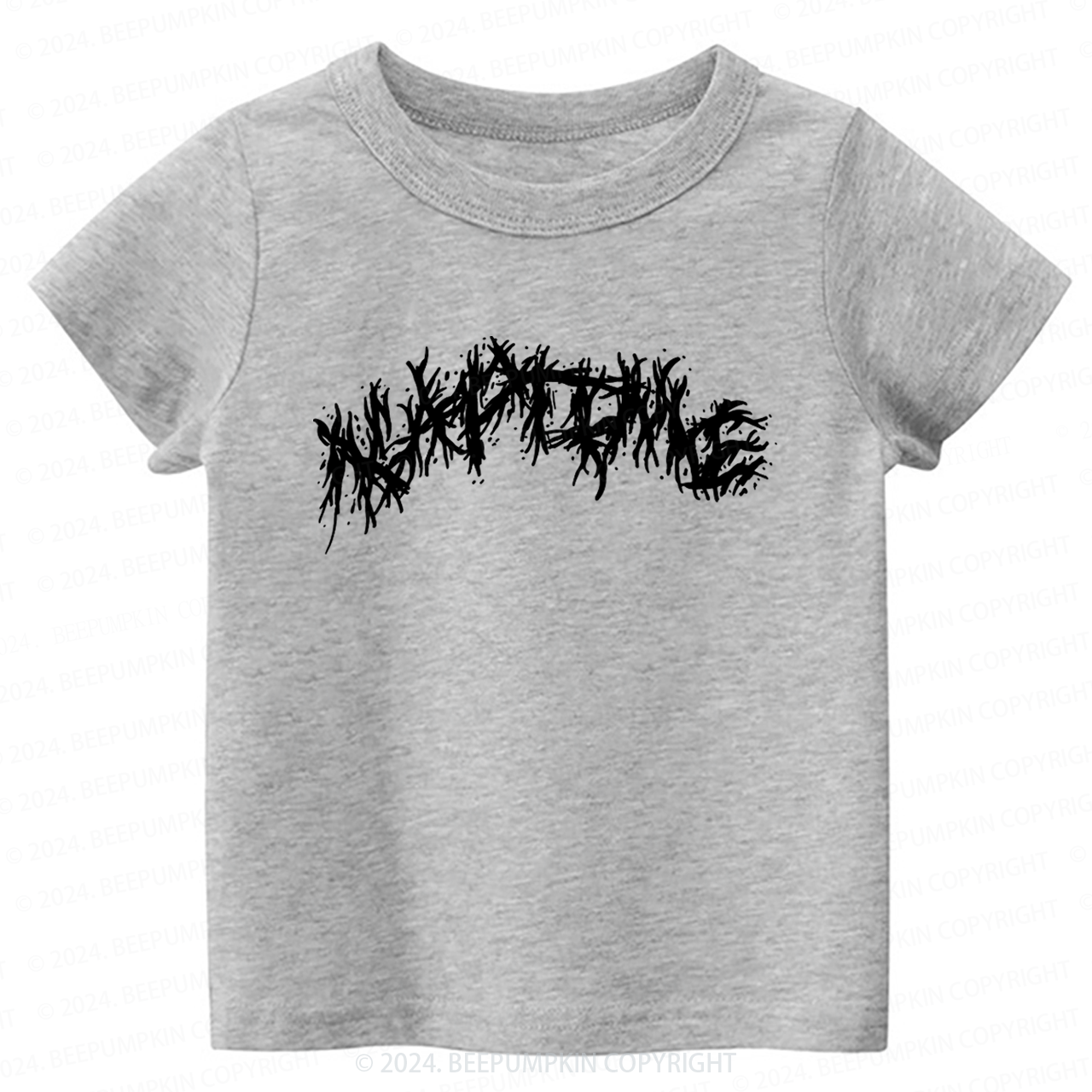 Nap Time Heavy Metals Toddler&Kids Tees 8