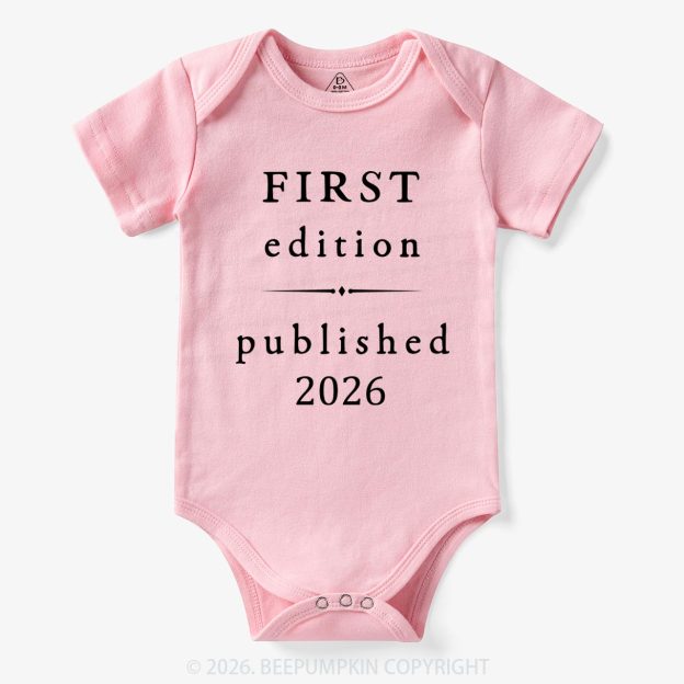 First Edition Published Bodysuit For Baby