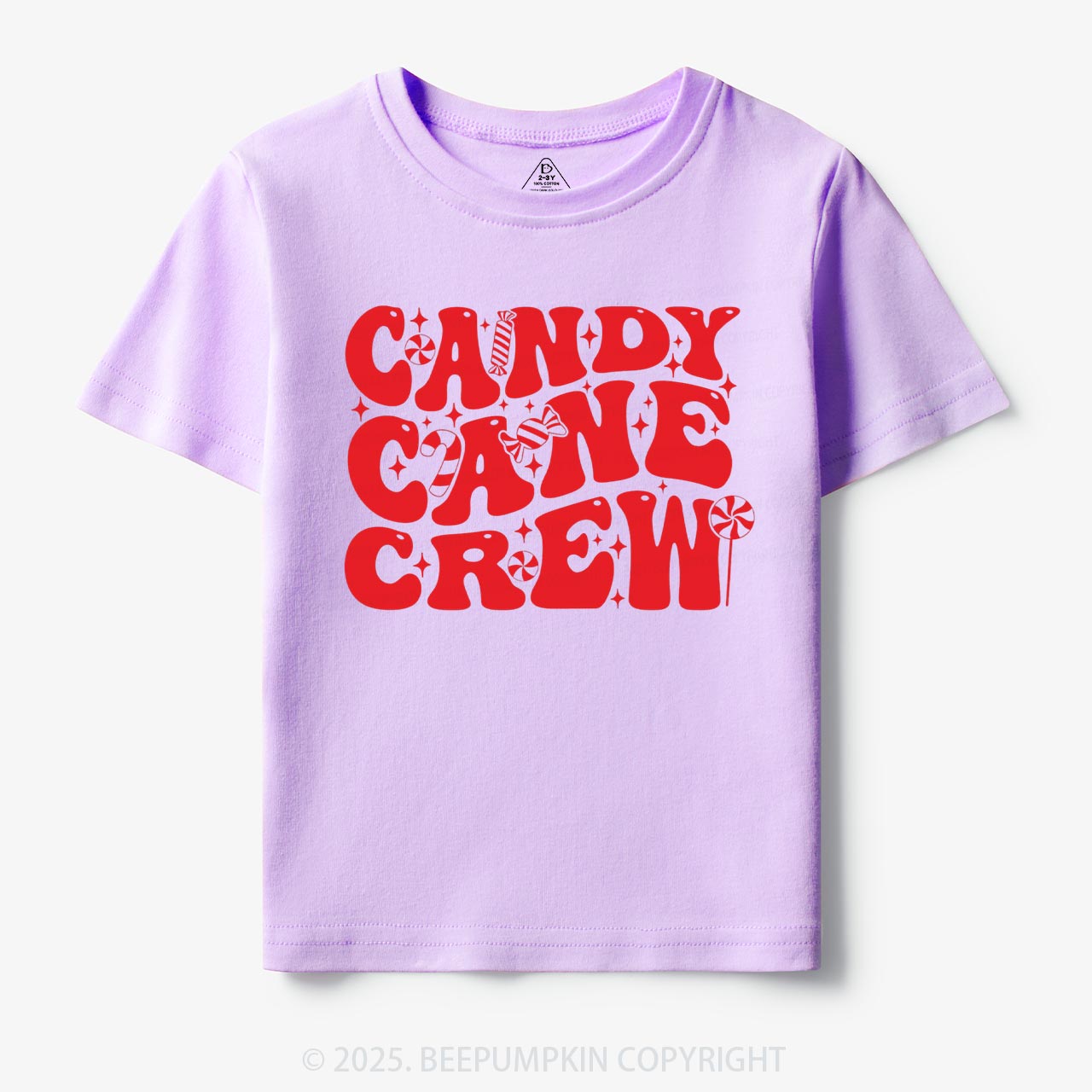 Candy Cane Crew Toddler&Kid's Tees Beepumpkin