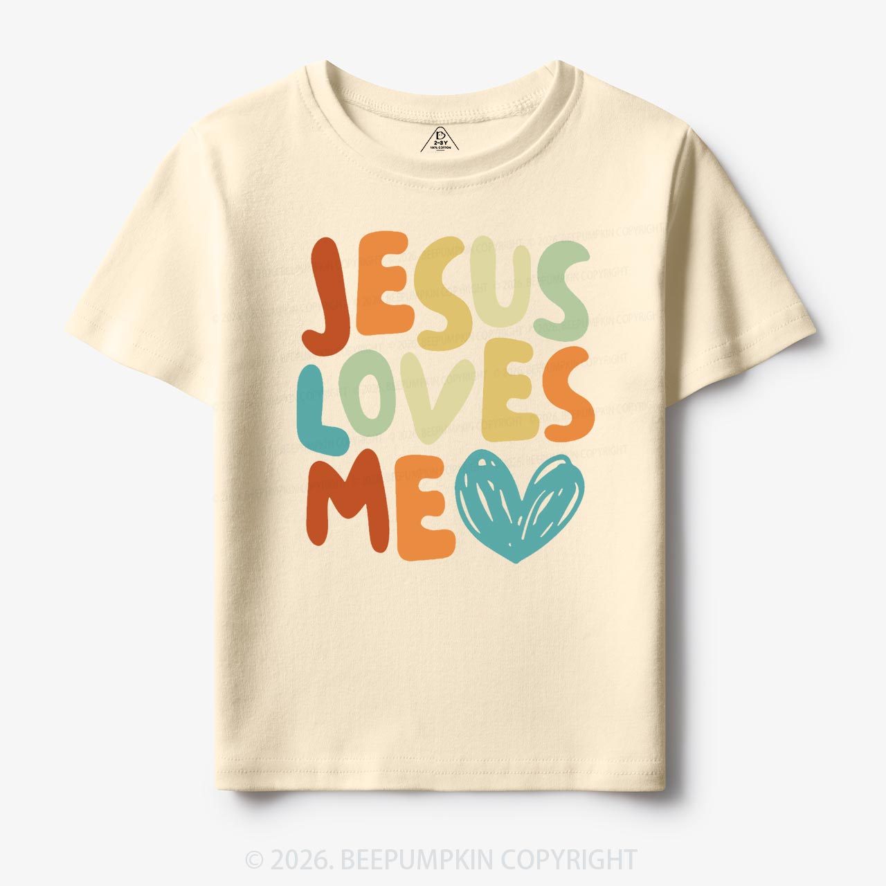 Jesus Loves Me Christian Toddler&Kid's Tees