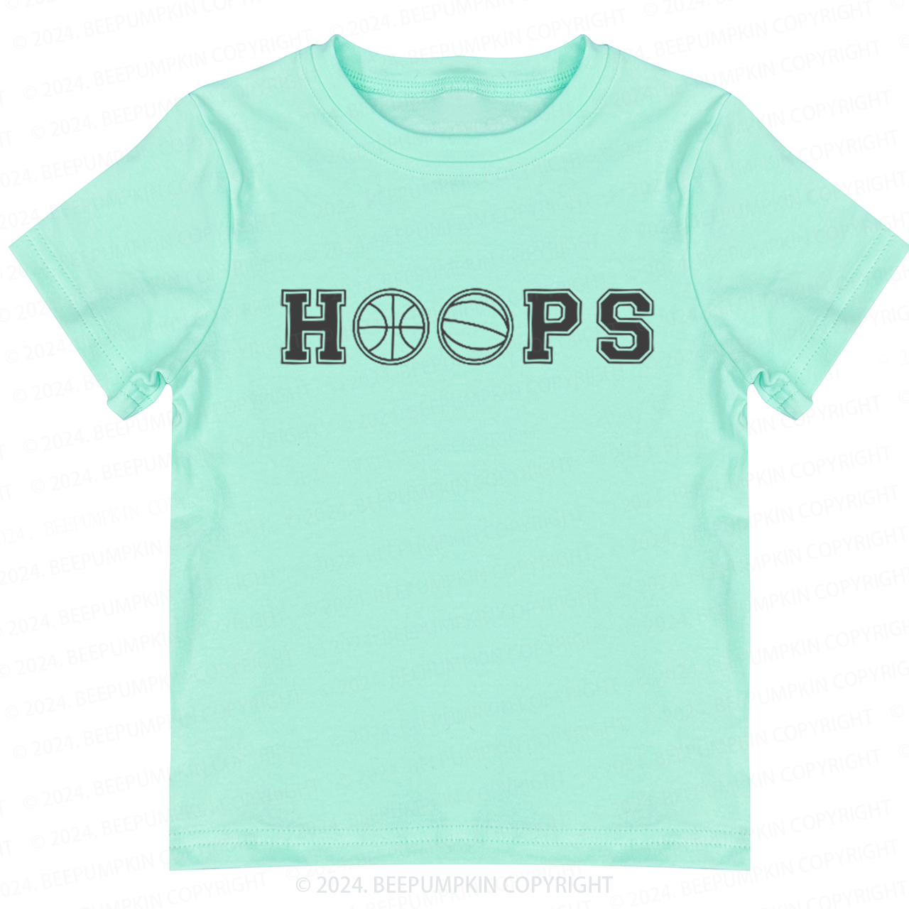 Hoops Basketball Toddler&Kids Tees 