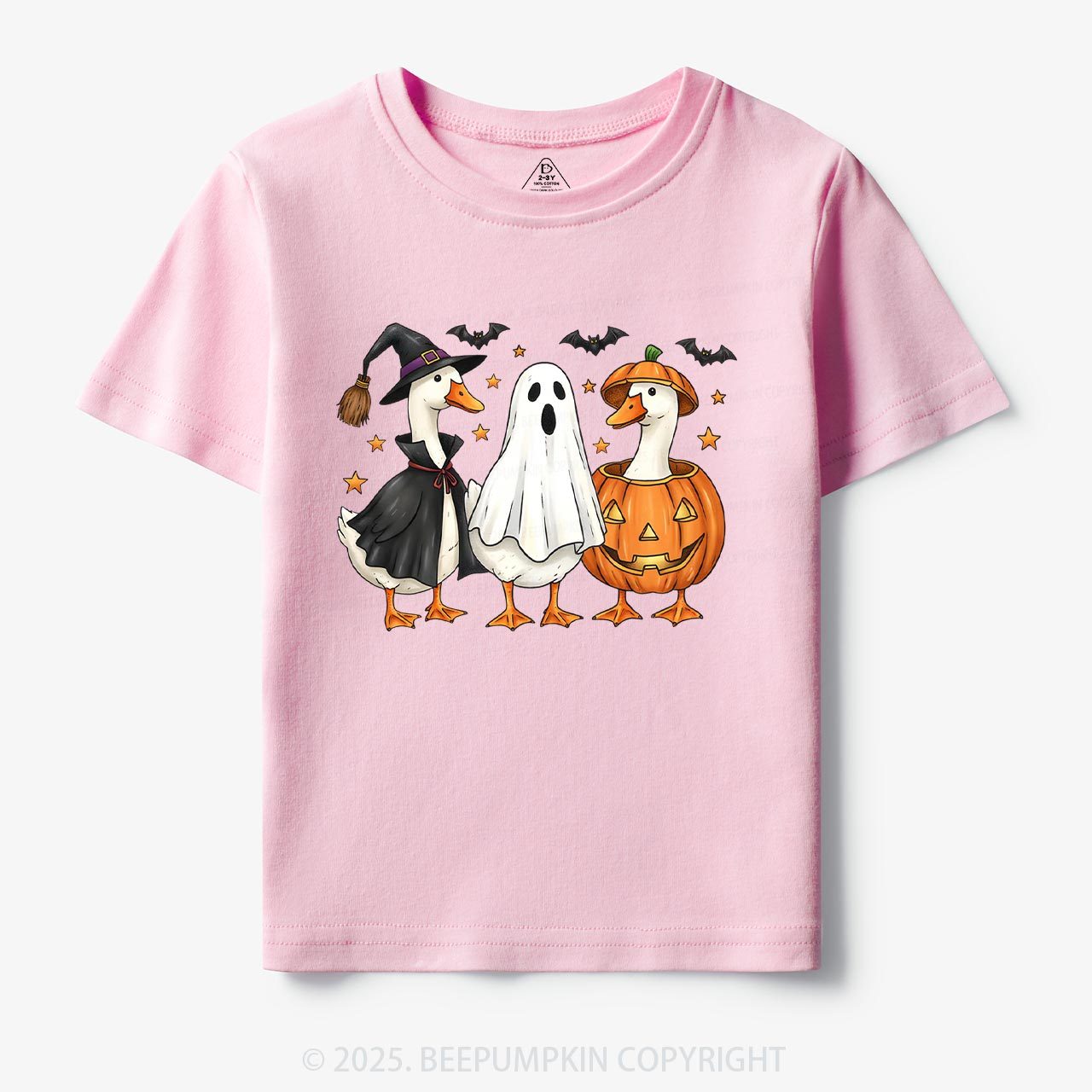Goose Halloween Fall Toddler&Kid's Tees Beepumpkin