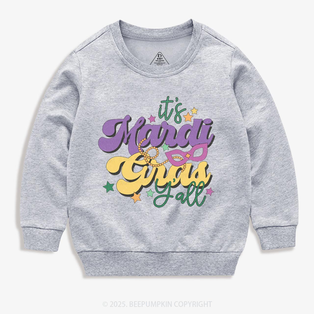 It's Mardi Gras Y'all Kid's Sweatshirt