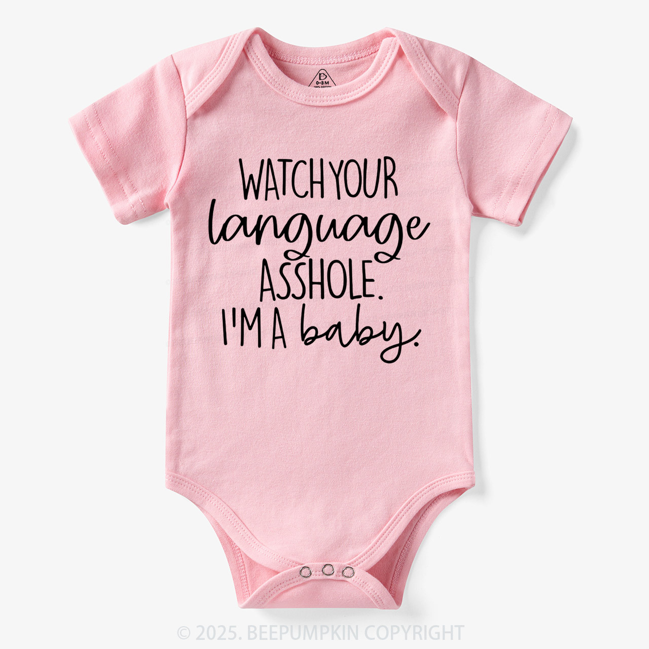 Watch Your Language Bodysuit Beepumpkin 7