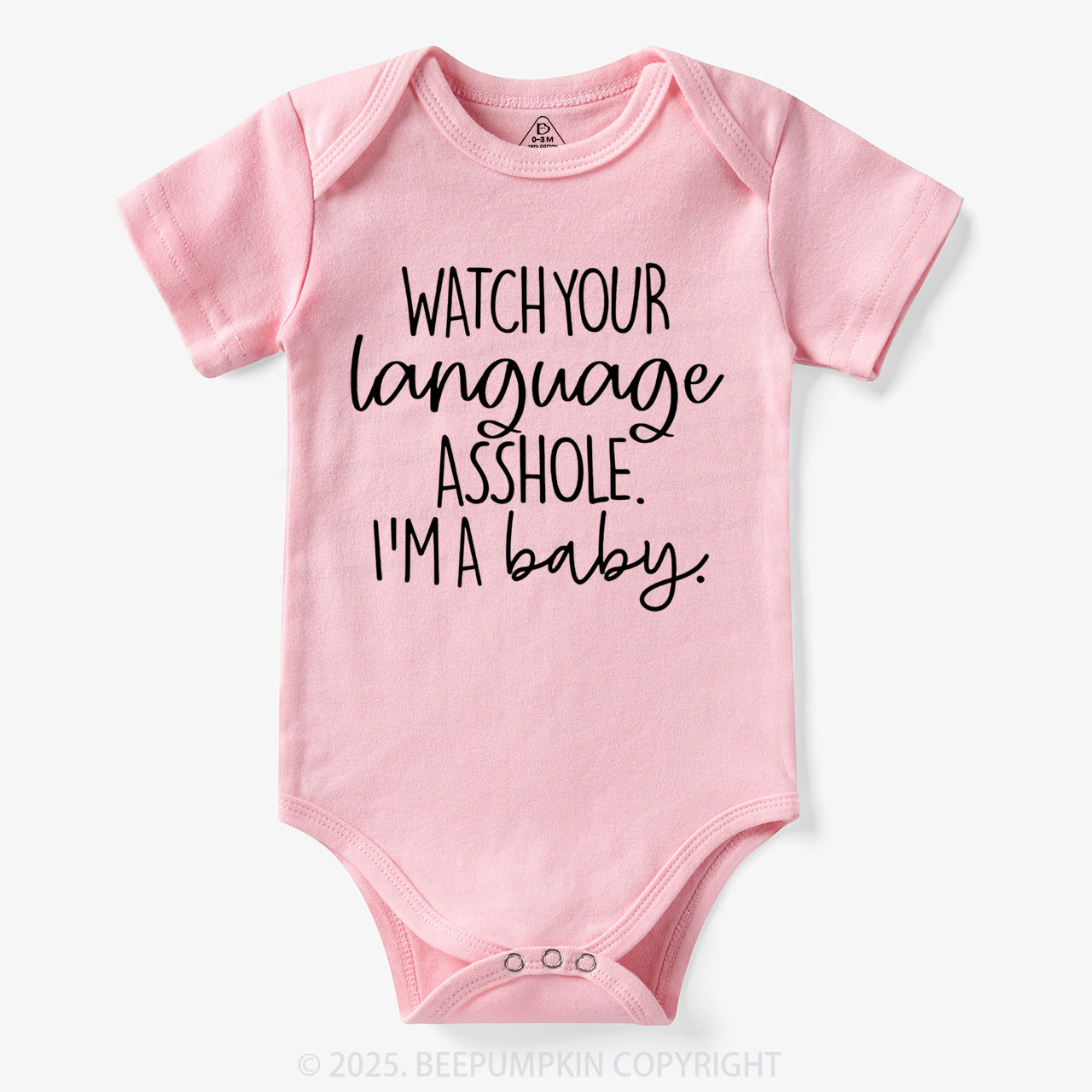Watch Your Language Bodysuit Beepumpkin 7