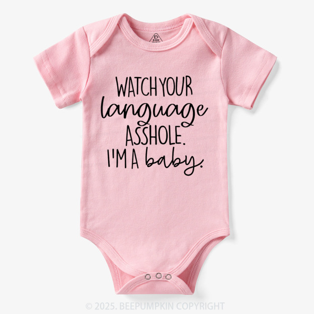 Watch Your Language Bodysuit Beepumpkin 7