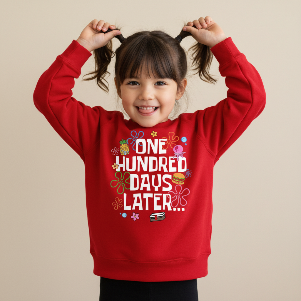 One Hundred Days Later Toddler&Kid's Sweatshirt