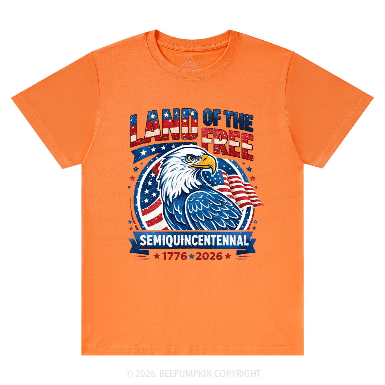 Patriotic Land Of The Free America 250 T-Shirts