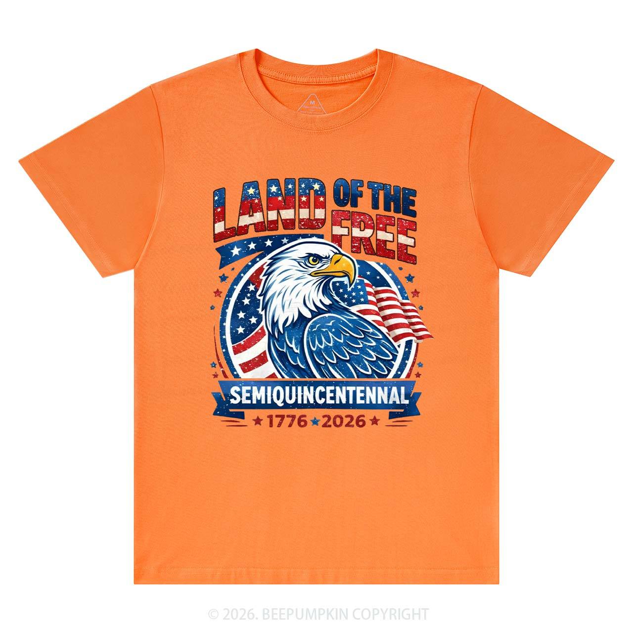 Patriotic Land Of The Free America 250 T-Shirts