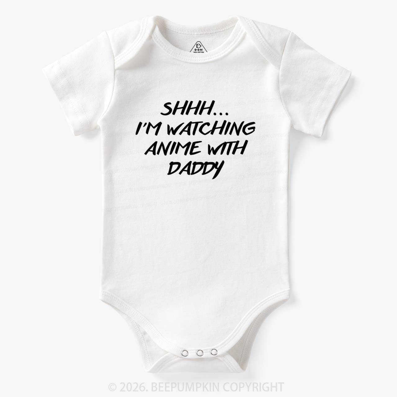 Shhh... I'm Watching Anime With Daddy Bodysuit