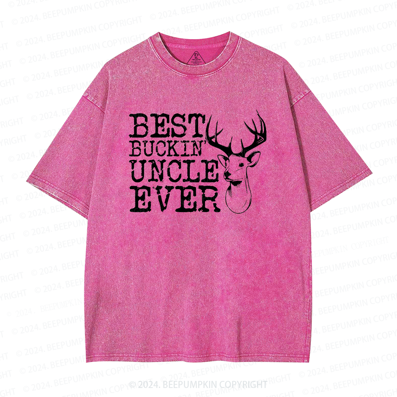 Best Buckin' Uncle Ever Washed T-Shirts 