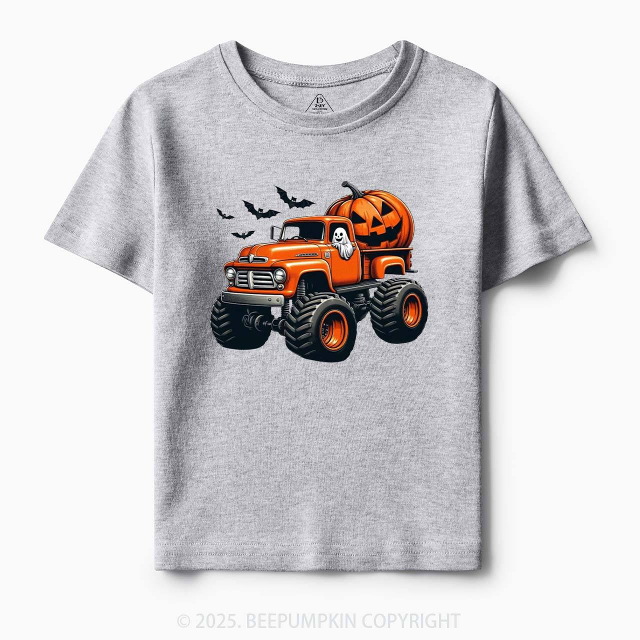 Halloween Truck Toddler&Kid's Tees Beepumpkin