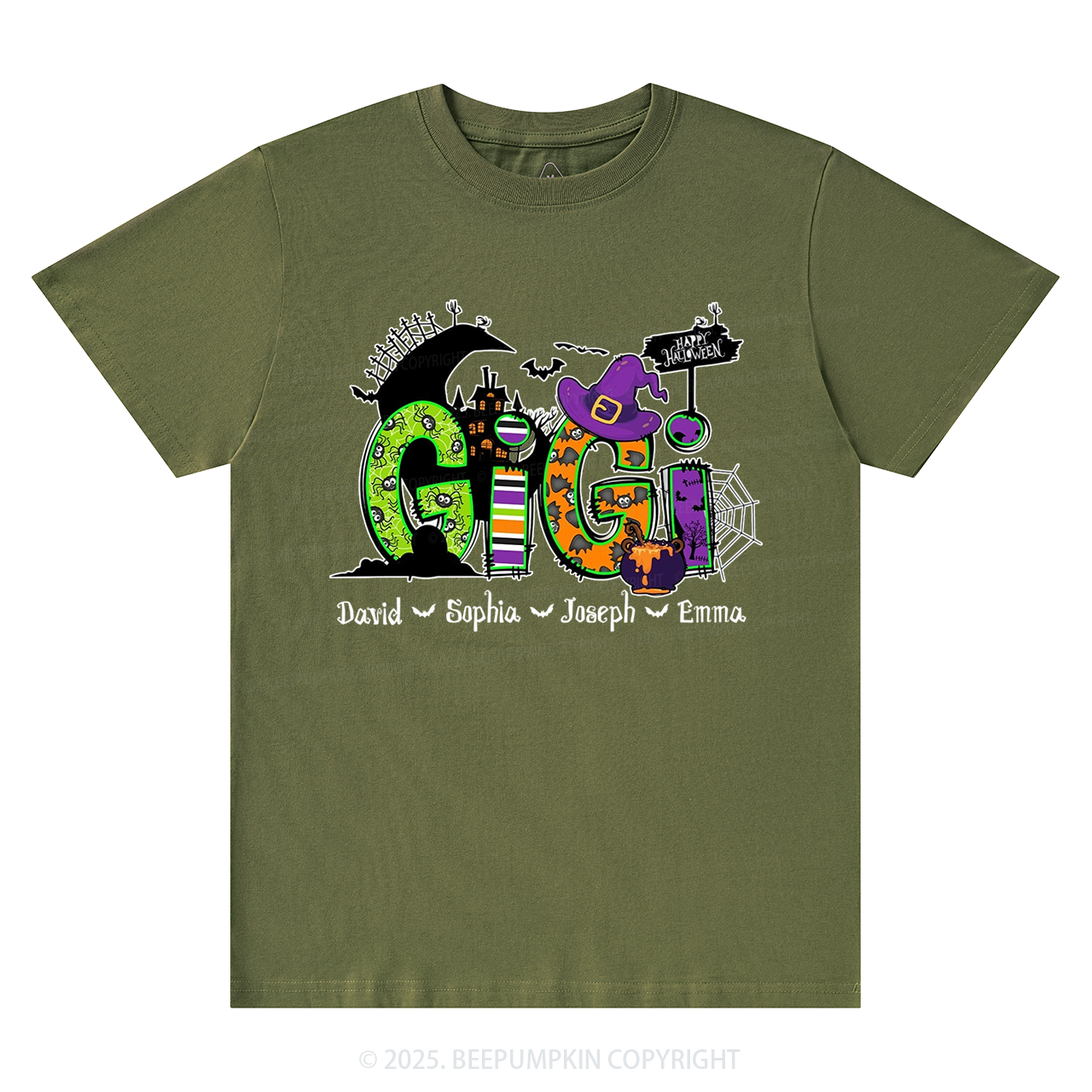 Personalized Mimi Halloween T-Shirts Beepumpkin