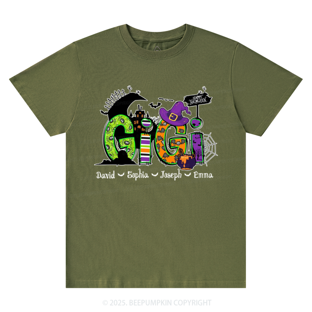 Personalized Mimi Halloween T-Shirts Beepumpkin