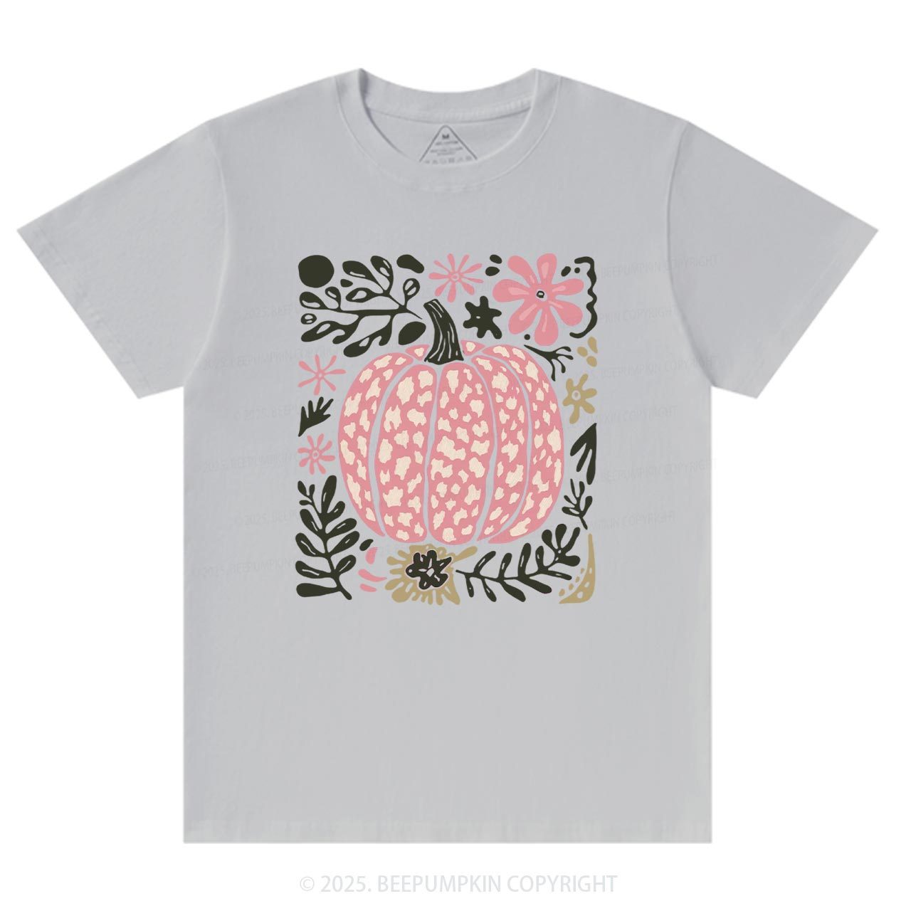 Leopard Pink Pumpkin T-Shirts Beepumpkin