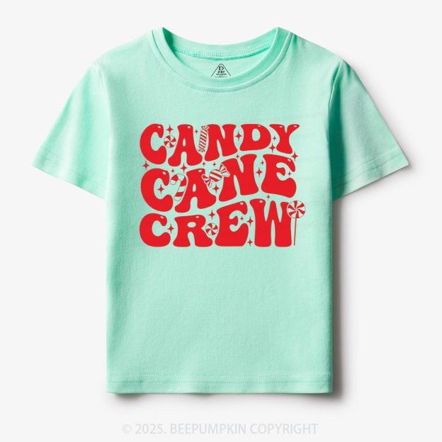Candy Cane Crew Toddler&Kid's Tees Beepumpkin
