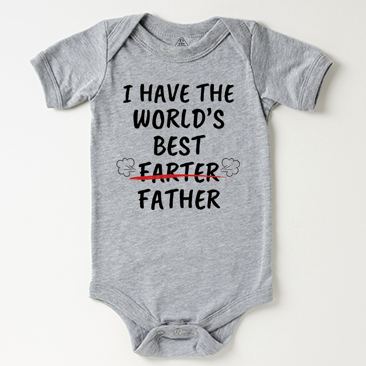 World's Best Farter Father Bodysuit Beepumpkin 7