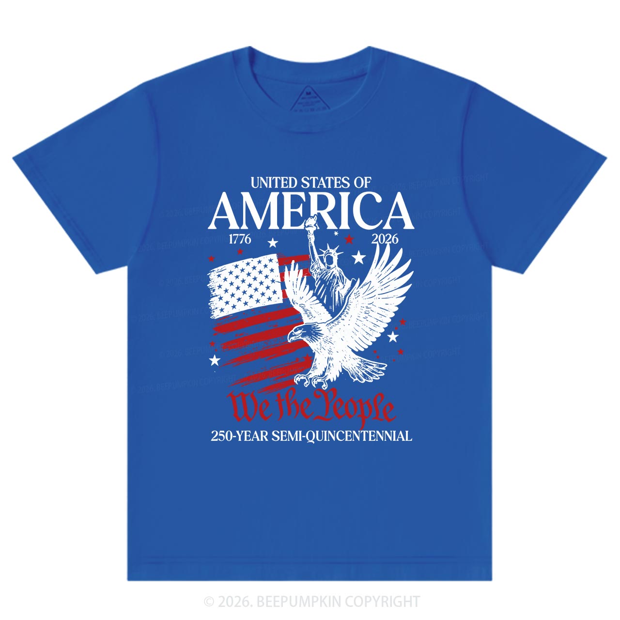 America 250 Patriotic Eagle Independence Day T-Shirts