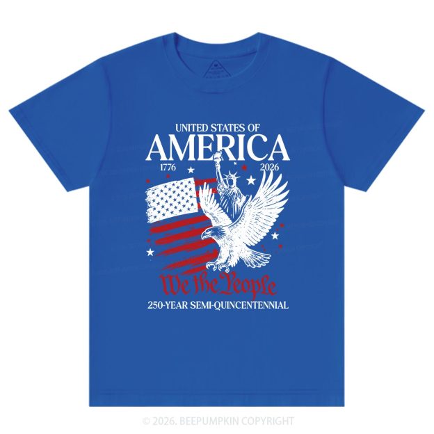 America 250 Patriotic Eagle Independence Day T-Shirts