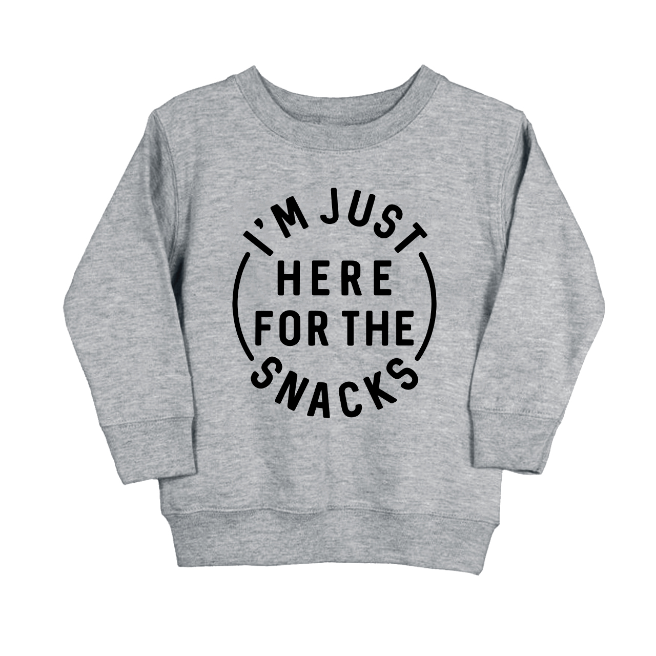 I'm Just Here For The Snacks Sweatshirt For Kids Sale-Beepumpkin™