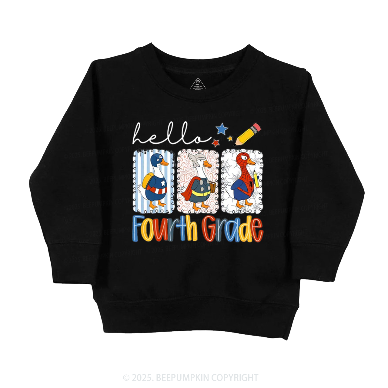 Personalized Hello School Kid's Sweatshirt