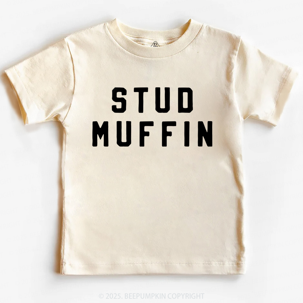 Stud Muffin Valentines Day Toddler&Kids Tees Beepumpkin