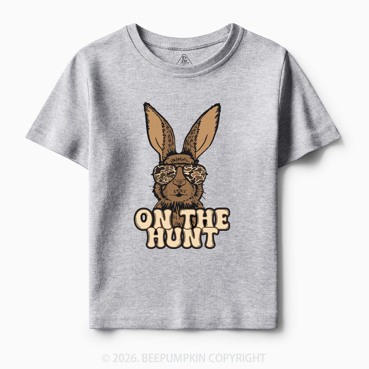 Camo Bunny On The Hunt Toddler&Kid's Tees