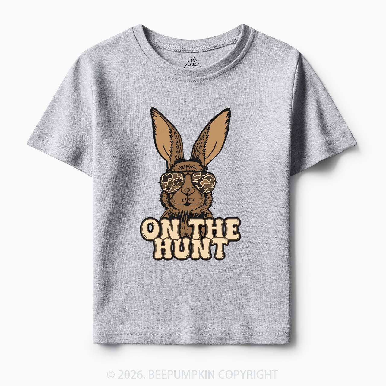 Camo Bunny On The Hunt Toddler&Kid's Tees