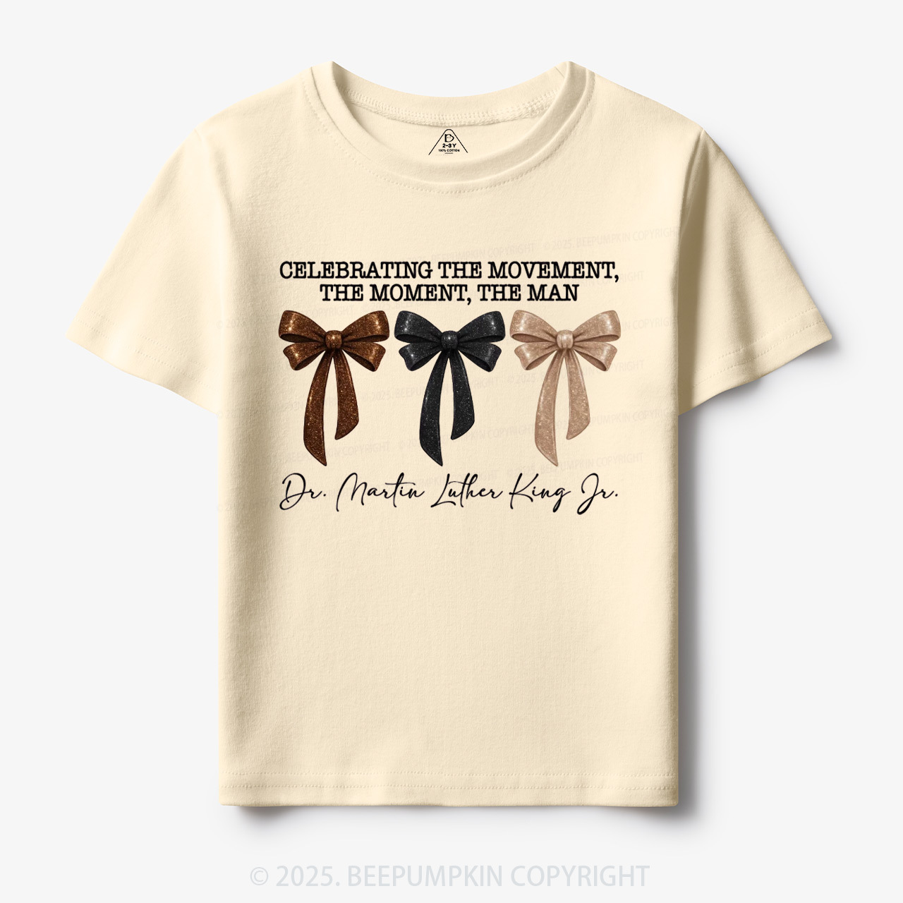 Golden Dream Bows Toddler&Kid's Tees Beepumpkin