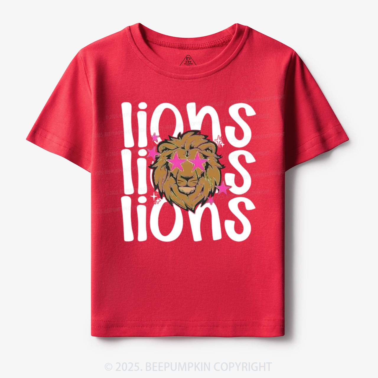 School Mascot Lions Toddler&Kid's Tees Beepumpkin