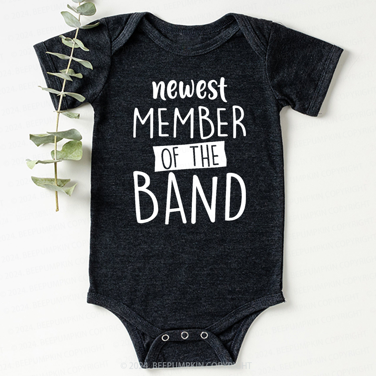 Newest Member Of The Band Bodysuit For Baby 8