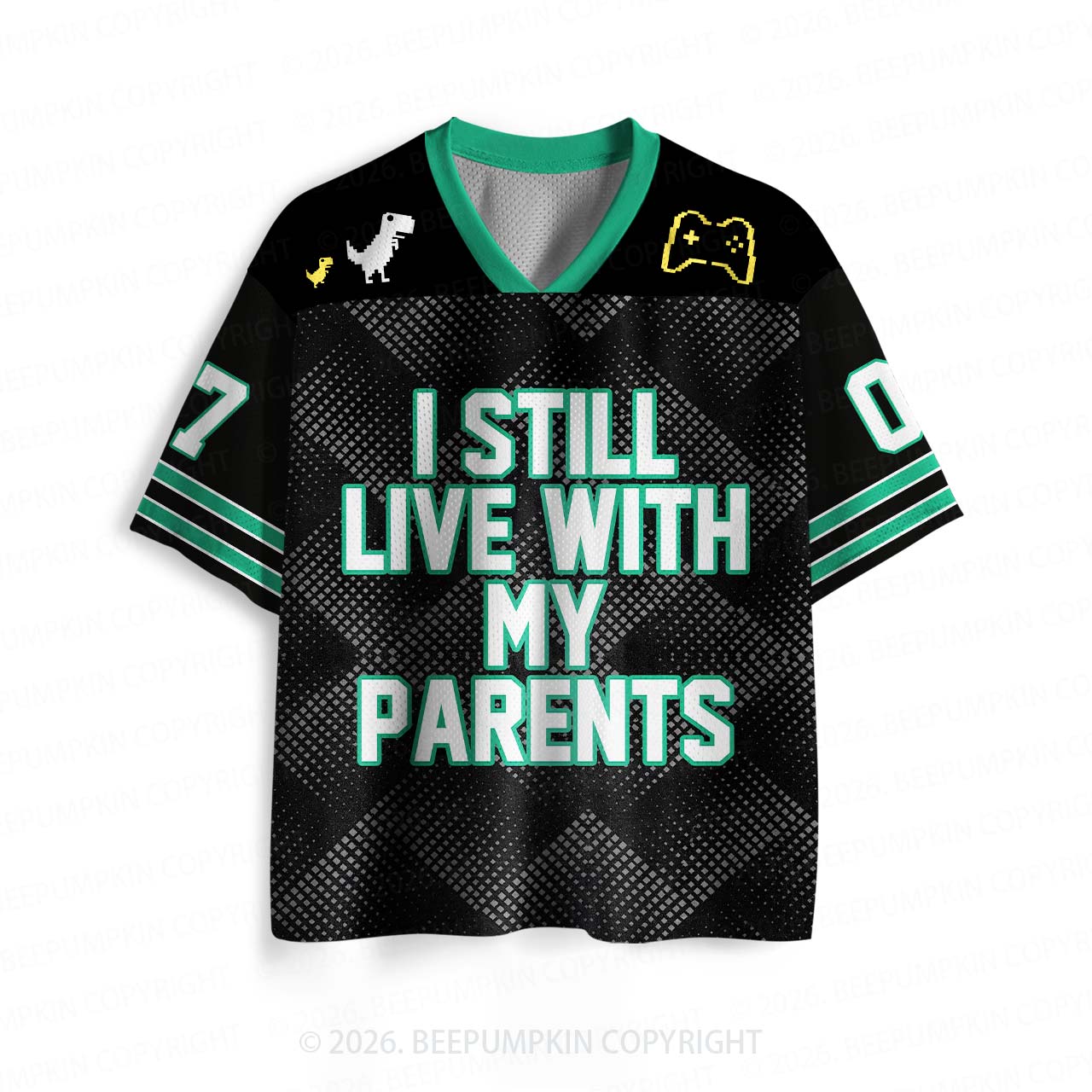 I Still Live With My Parents Toddler&Kid's Sport Jersey
