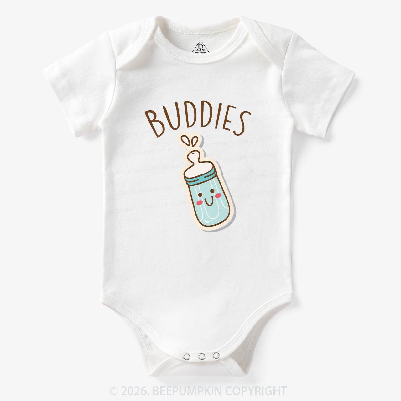 Drinking Buddies Twins Bodysuit