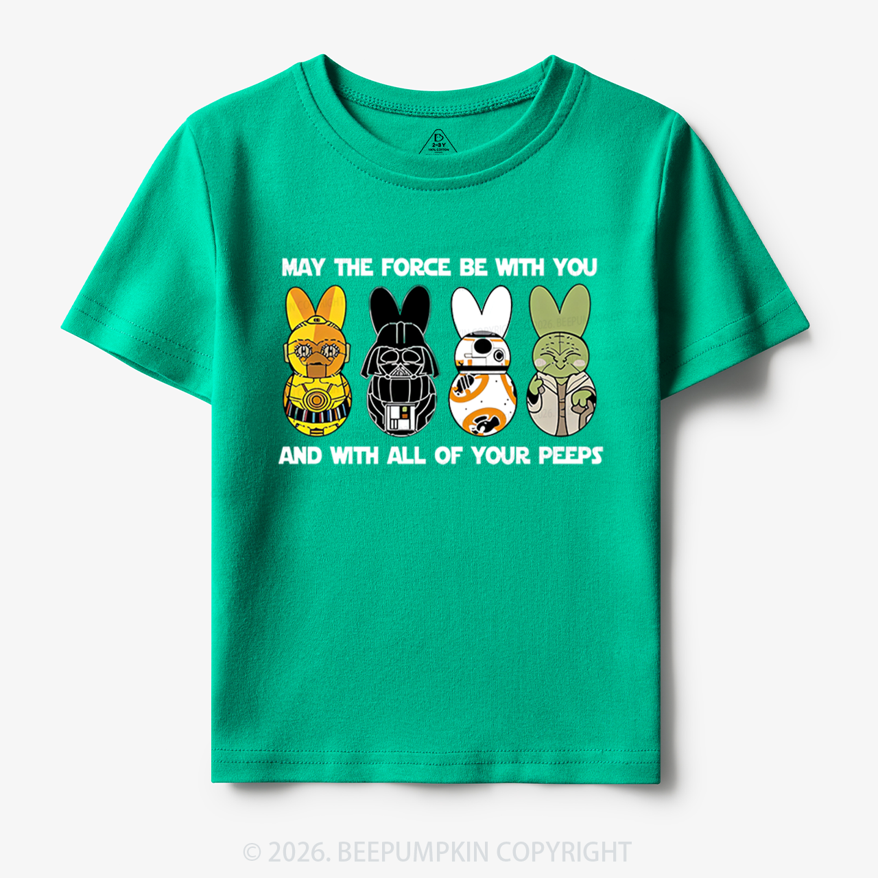 Bunny Ears Happy Easter Toddler&Kid's Tees Beepumpkin
