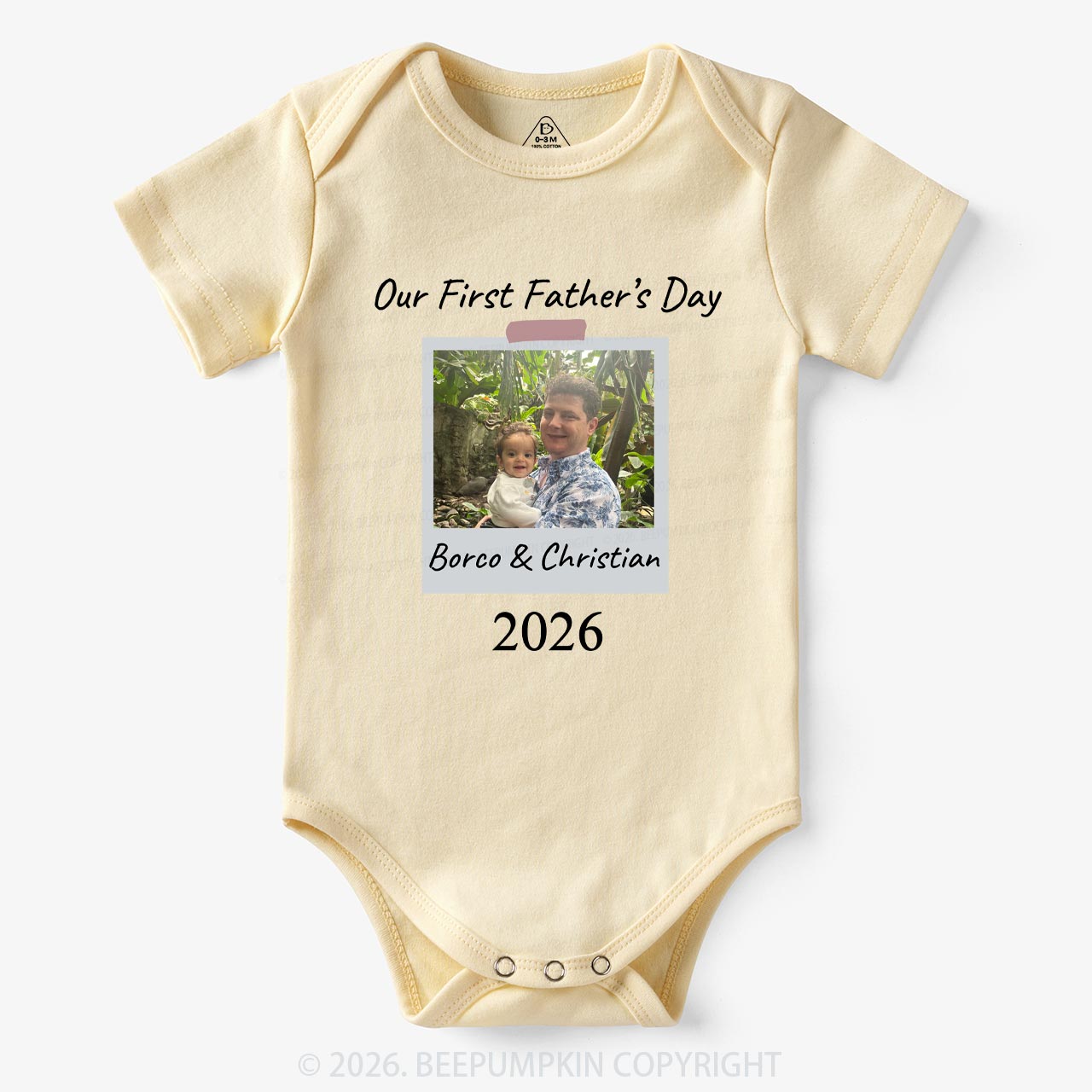 Our First Father's Day 2025 Baby Bodysuit