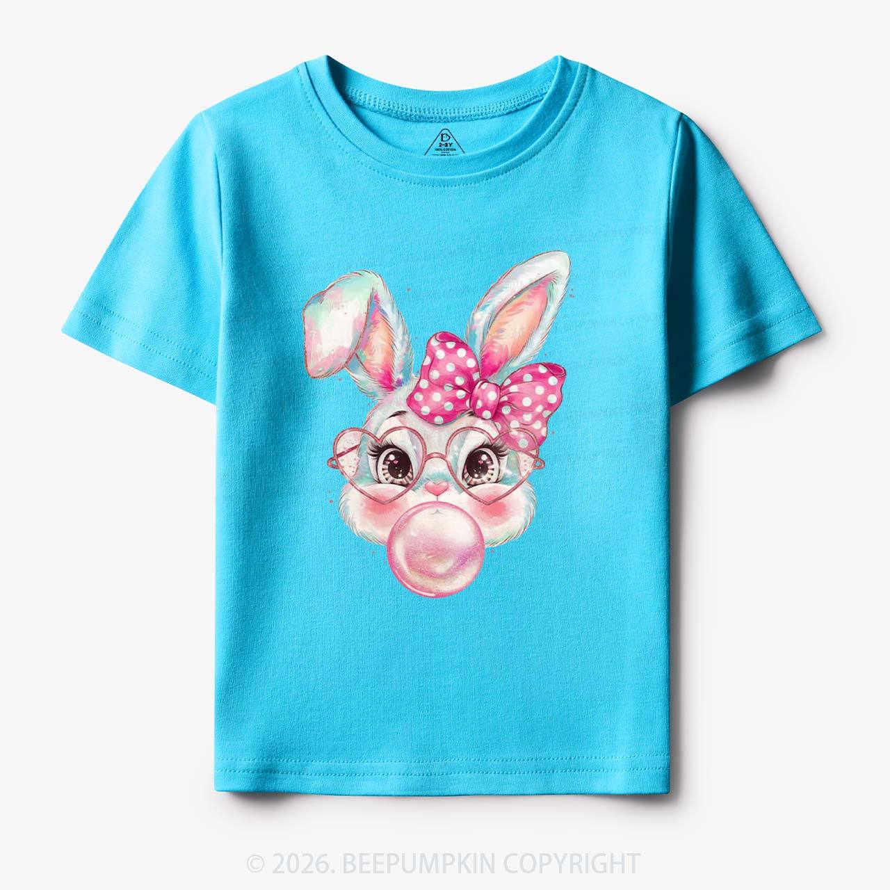 Sassy Bunny Bubble Toddler&Kids Tees