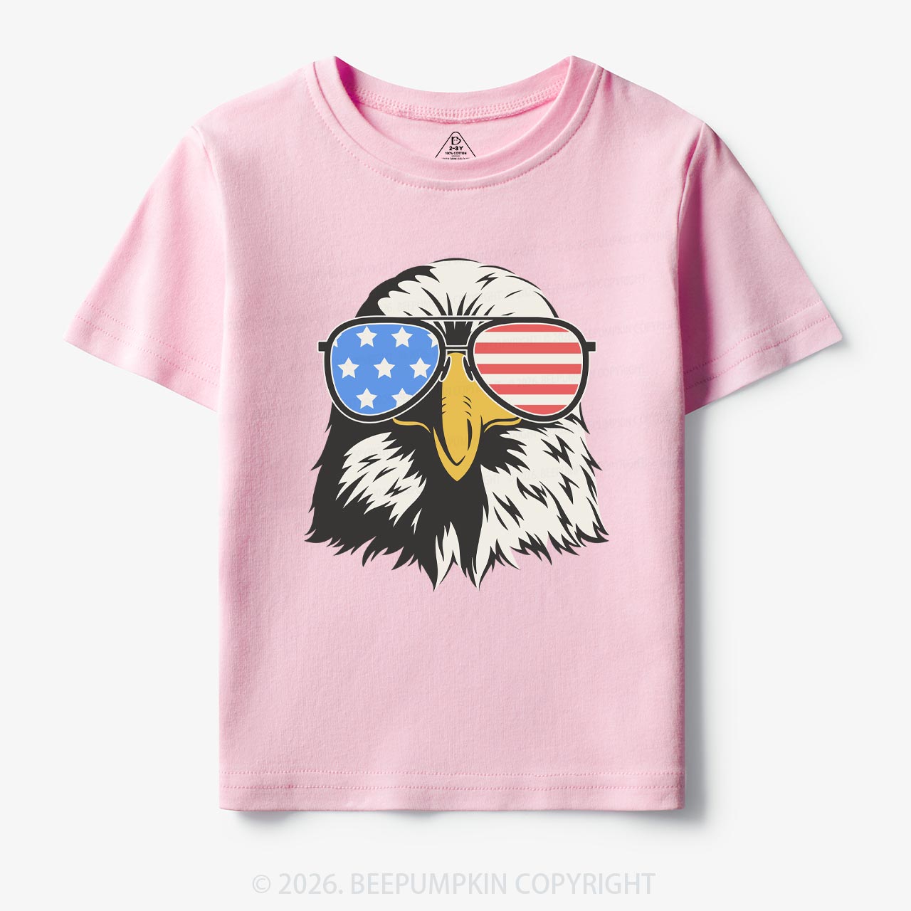 Patriotic 4th Of July Eagle Toddler Tees