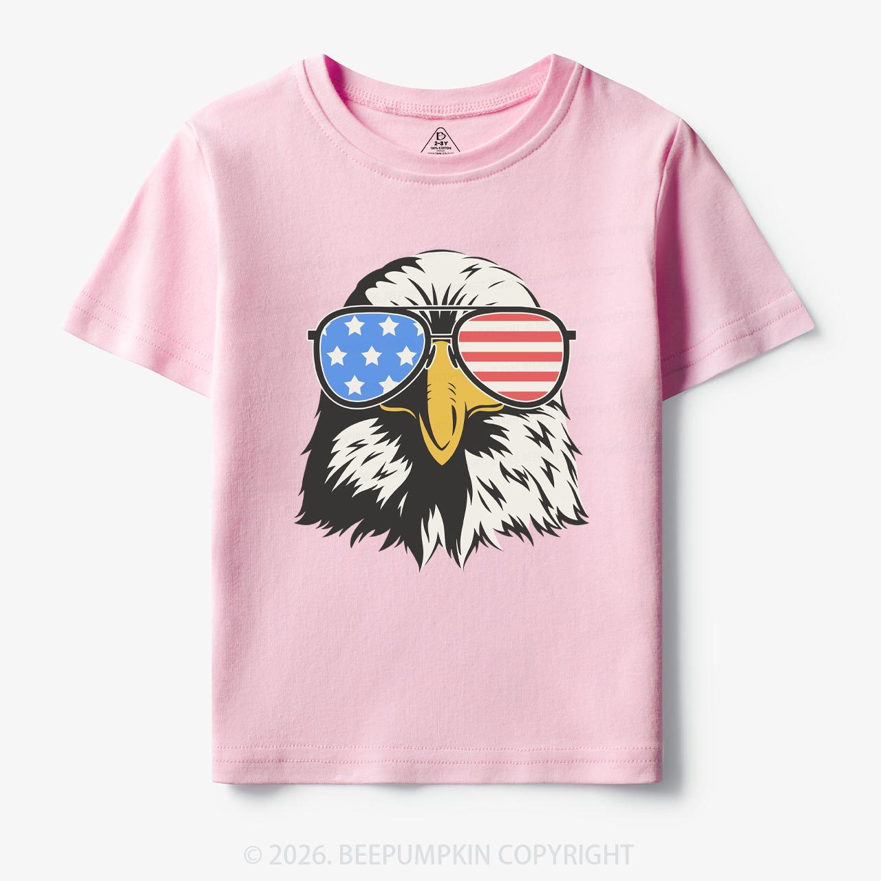 Patriotic 4th Of July Eagle Toddler Tees